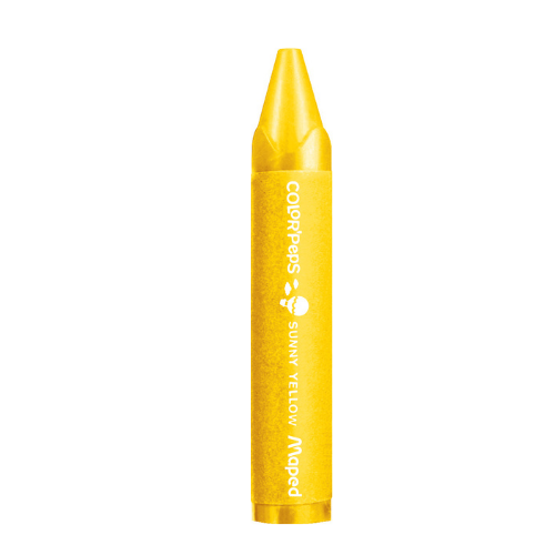 Crayon De Cire Colortime, L: 10 cm, 11 mm, Couleurs Assorties, 12