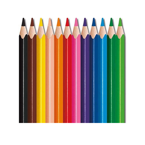 Lot de 12 mini crayons de couleur Color'Peps strong - MAPED