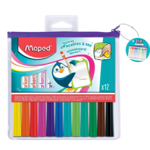 Lot de 5 feutres XXL Color'Peps Brush tip - MAPED - Drawin'Kids