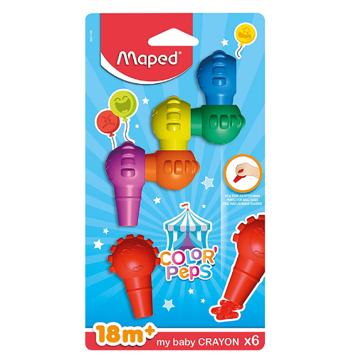 Lot de 5 feutres XXL Color'Peps Brush tip - MAPED - Drawin'Kids