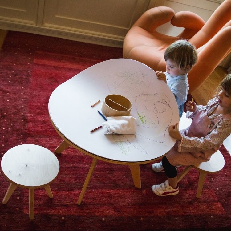 Table Dessin Ronde Enfant - Drawin'Kids